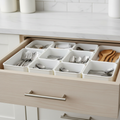 Organizador de cajones ajustable para cocina