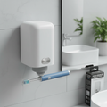 Portacepillos automático con dispensador de pasta dental