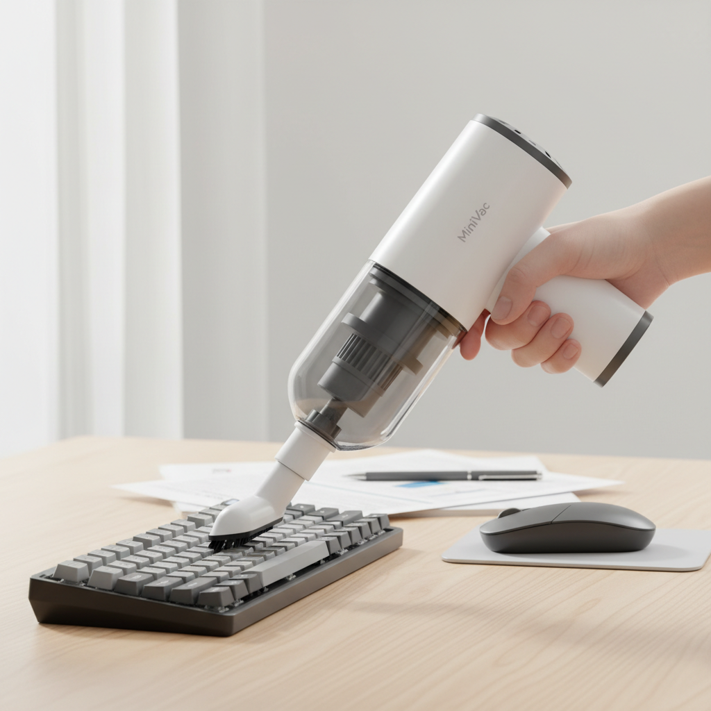 Mini aspirador portátil inalámbrico recargable por USB