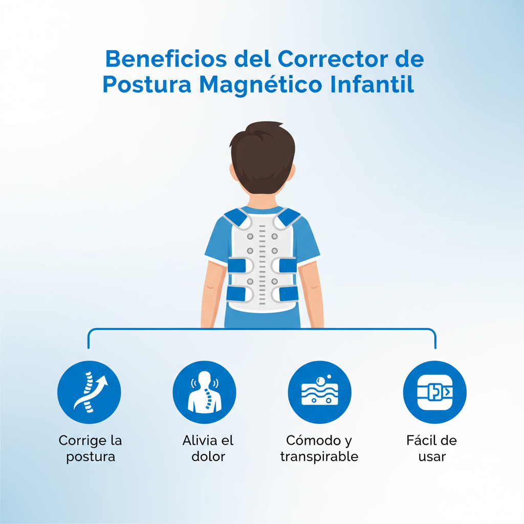 Beneficios del corrector de postura